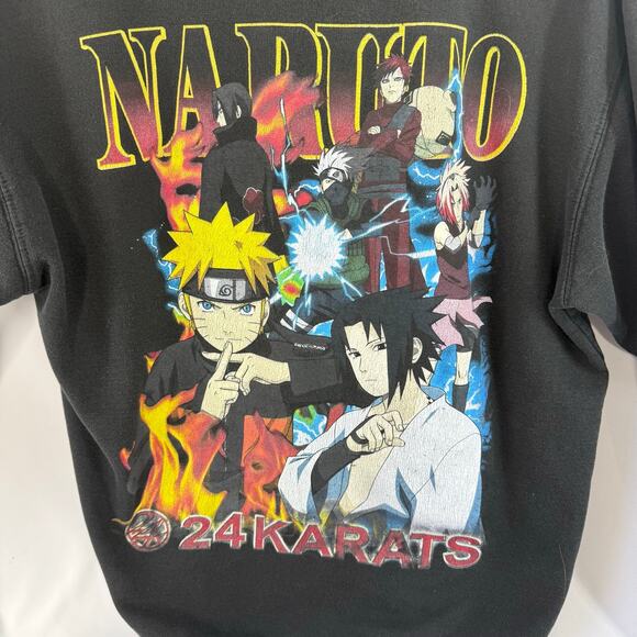 24 karats Other - 24 Karats Naruto Graphic Hoodie Medium